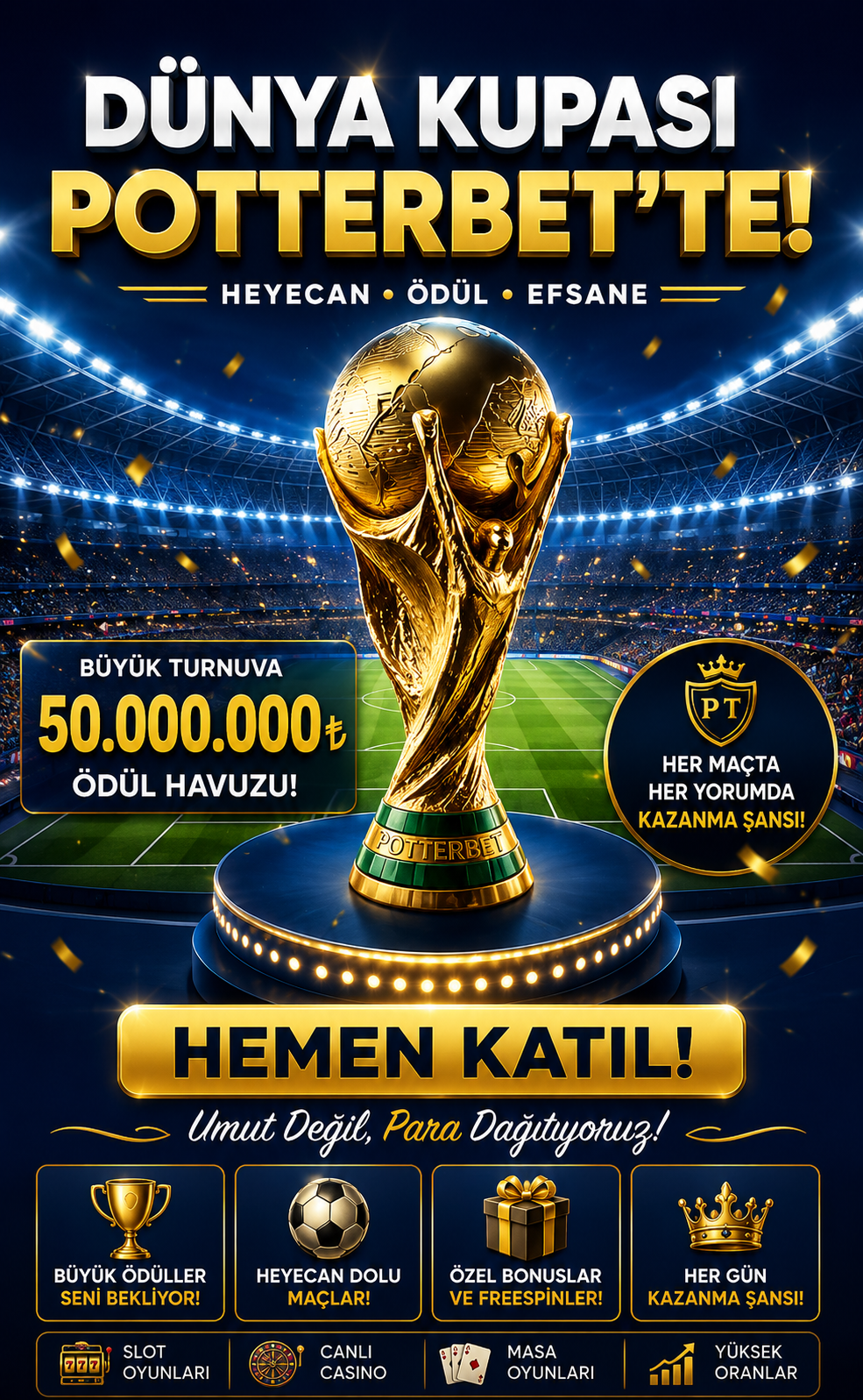 Dünya Kupası MeritKing'de
