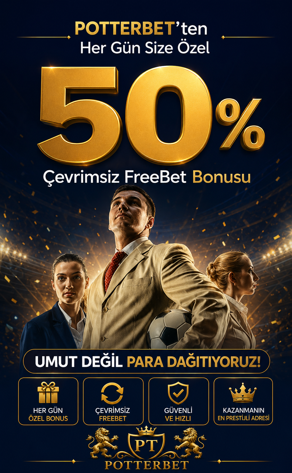 %50 Çevrimsiz FreeBet Bonusu