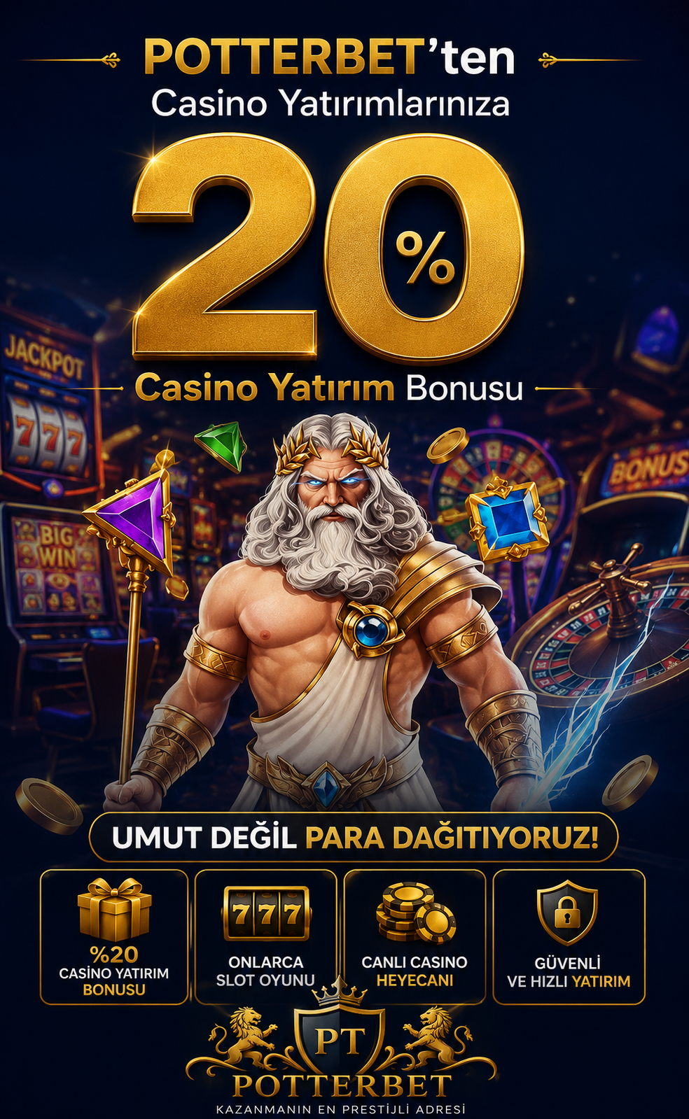 %20 Casino Yatırım Bonusu