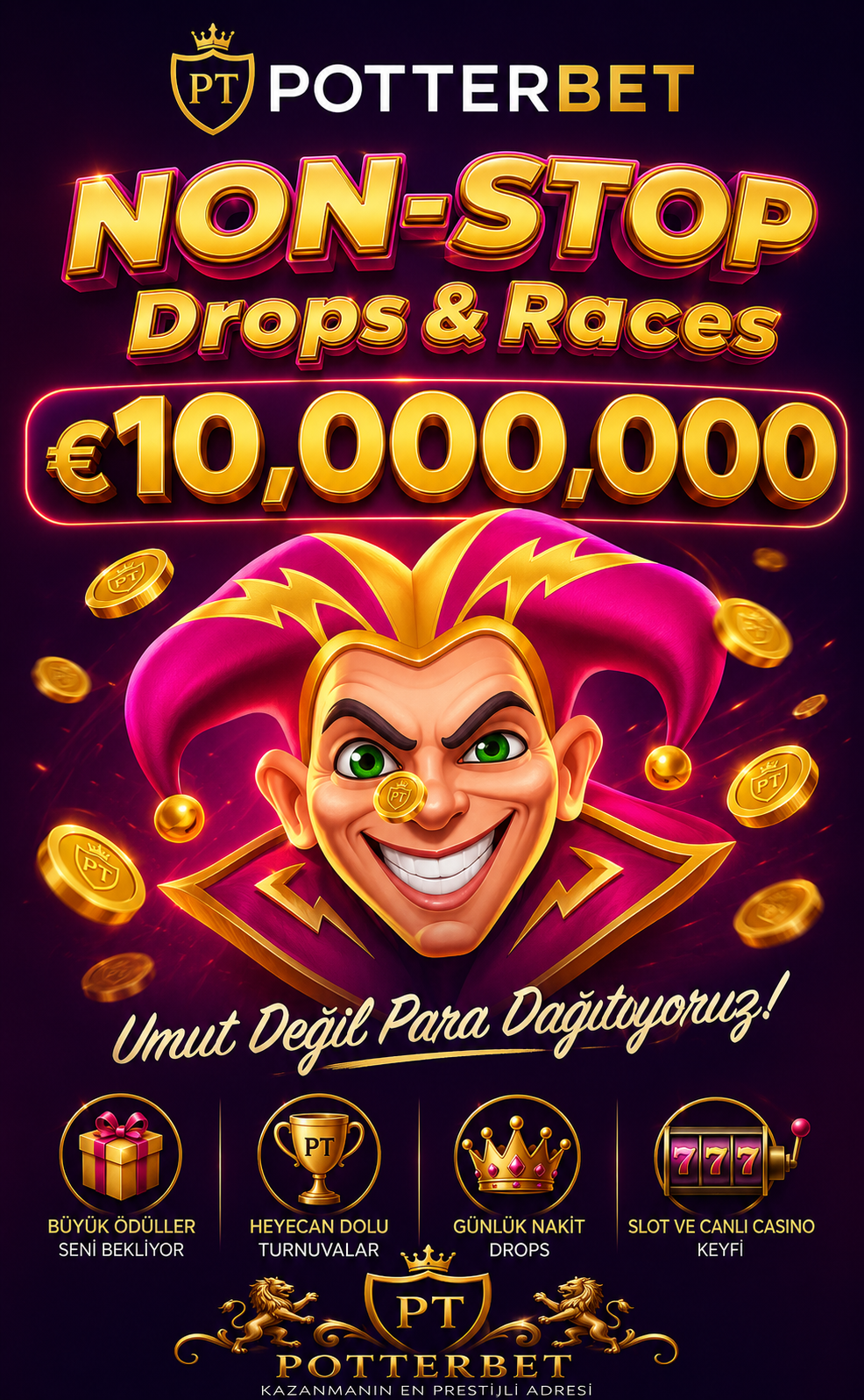 NON-STOP Drops & Races
